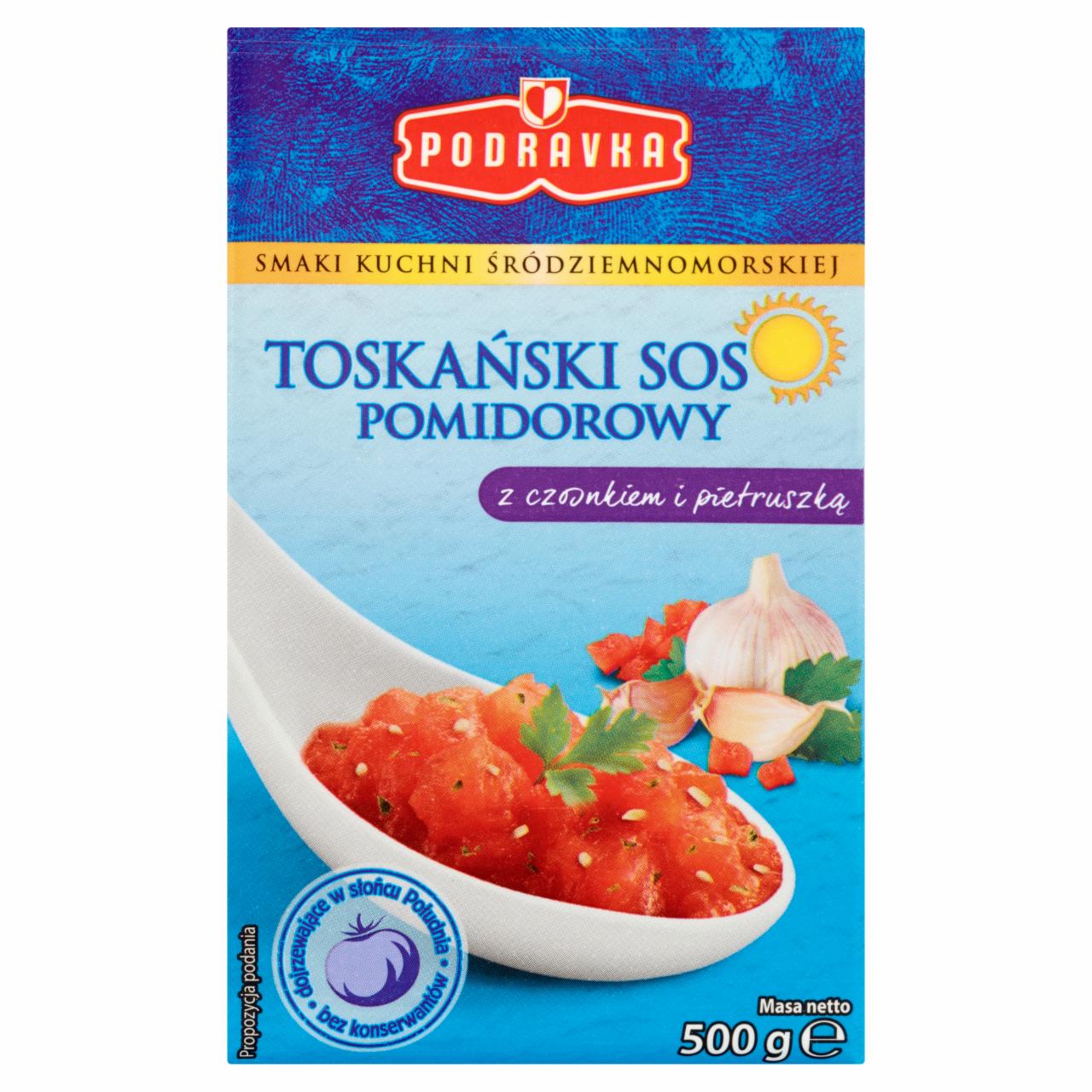 Zdjęcia - Podravka Toskański sos pomidorowy z czosnkiem i pietruszką 500 g