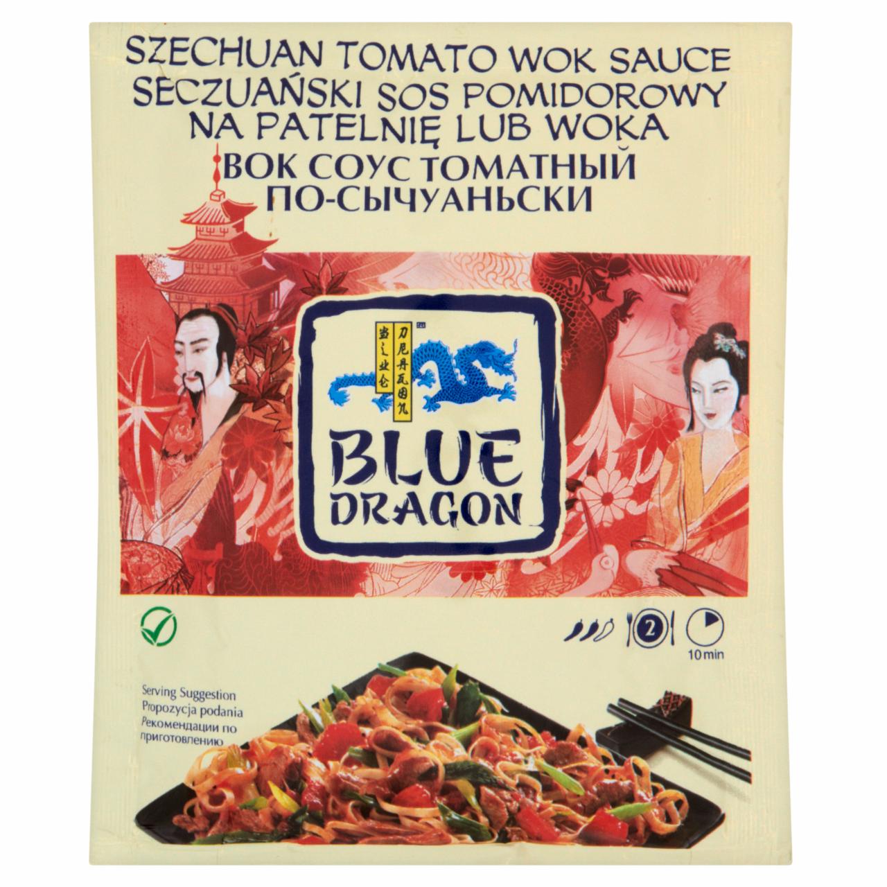 Zdjęcia - Blue Dragon Seczuański sos pomidorowy 120 g