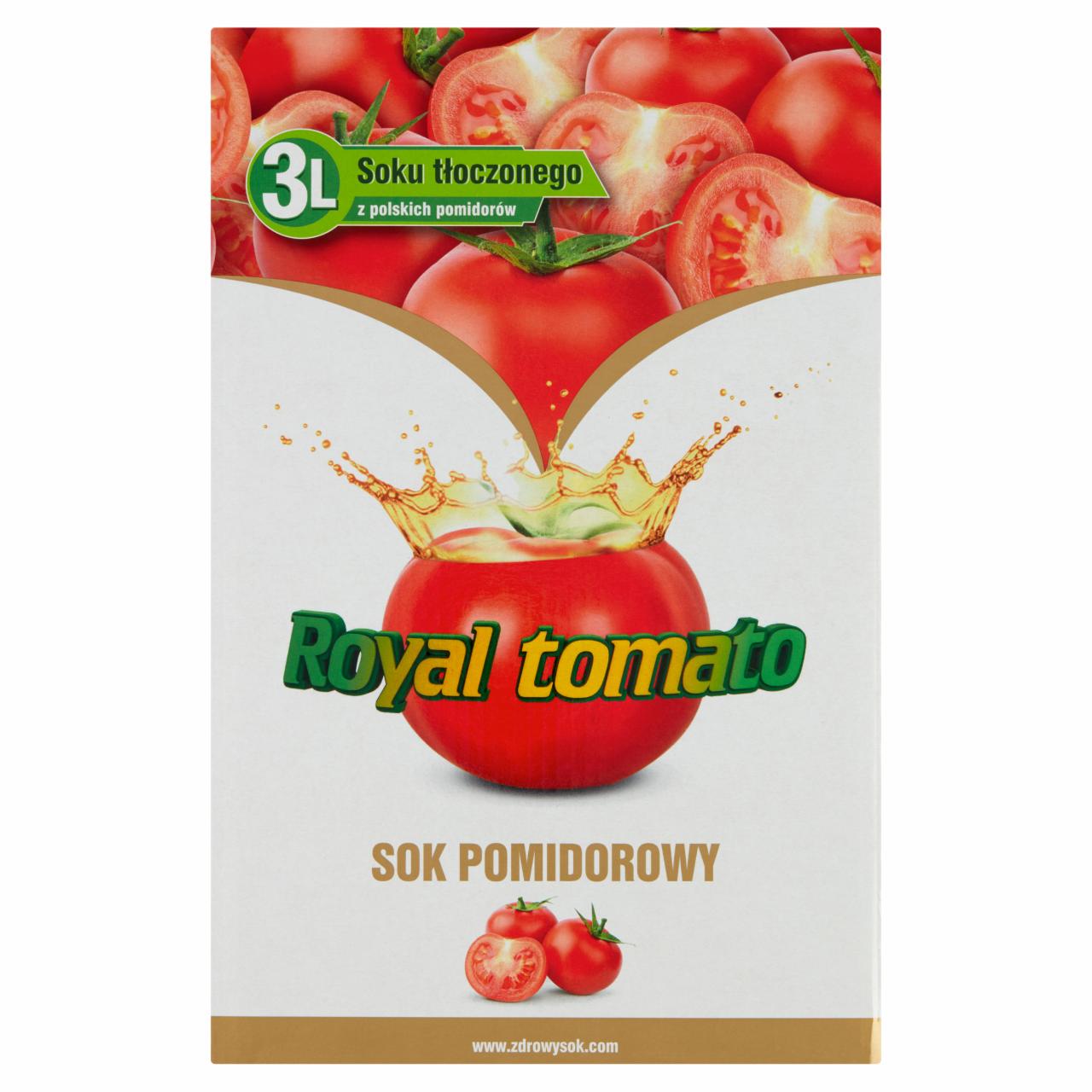 Zdjęcia - Royal tomato Sok pomidorowy 3 l