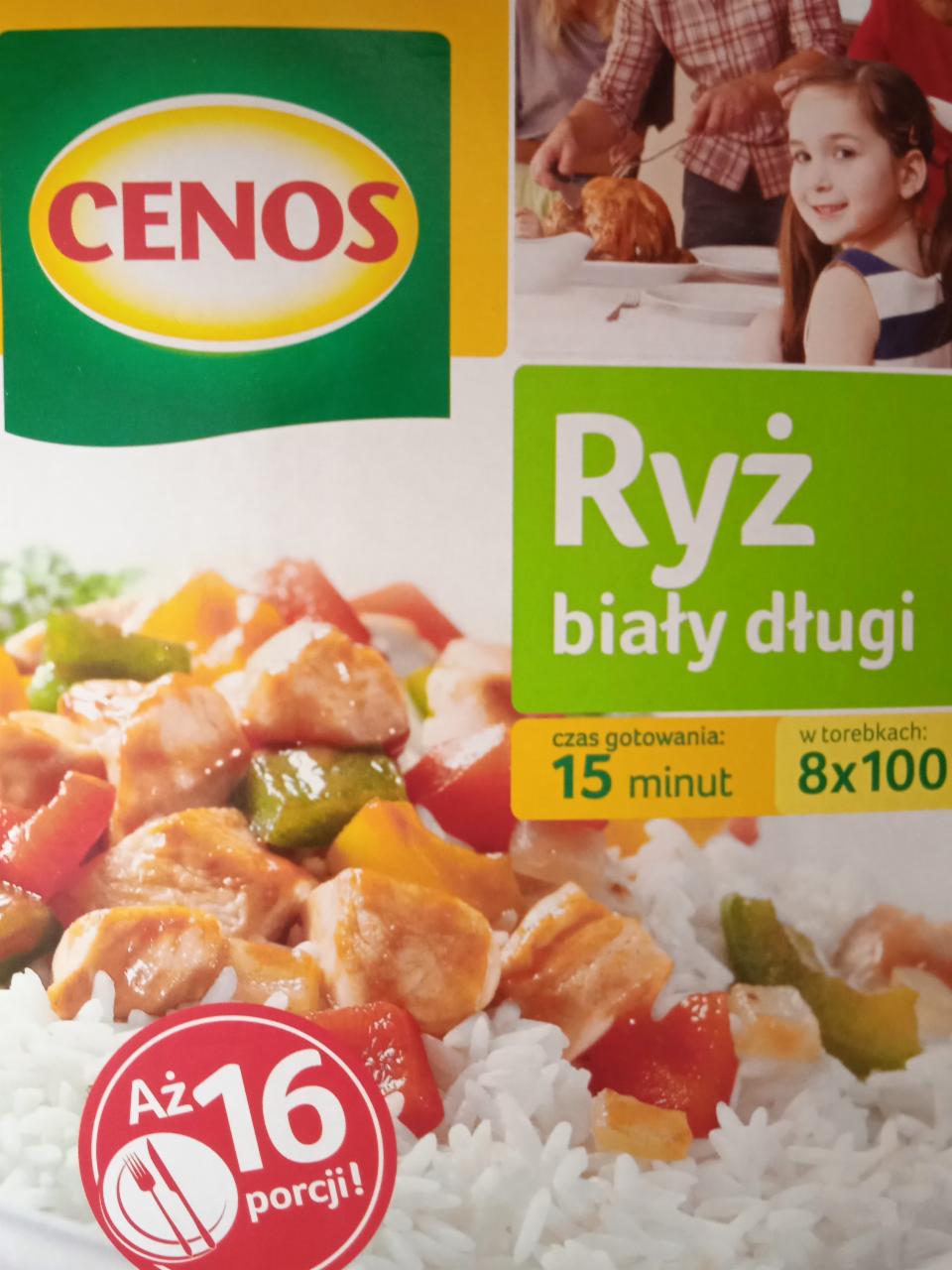 Zdjęcia - Cenos Ryż biały długi 800 g (8 torebek)