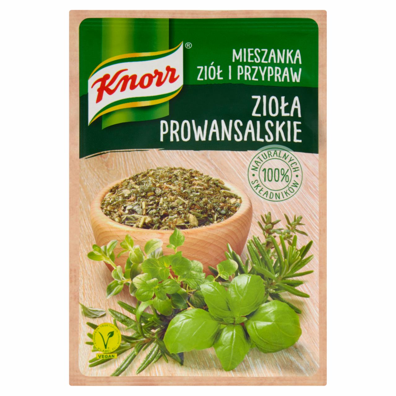Zdjęcia - Knorr Mieszanka ziół i przypraw zioła prowansalskie 10 g