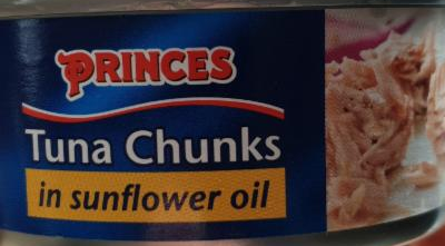 Zdjęcia - Tuna chunks in sunflower oil (tuńczyk w kawałkach w oleju słonecznikowym) Princes
