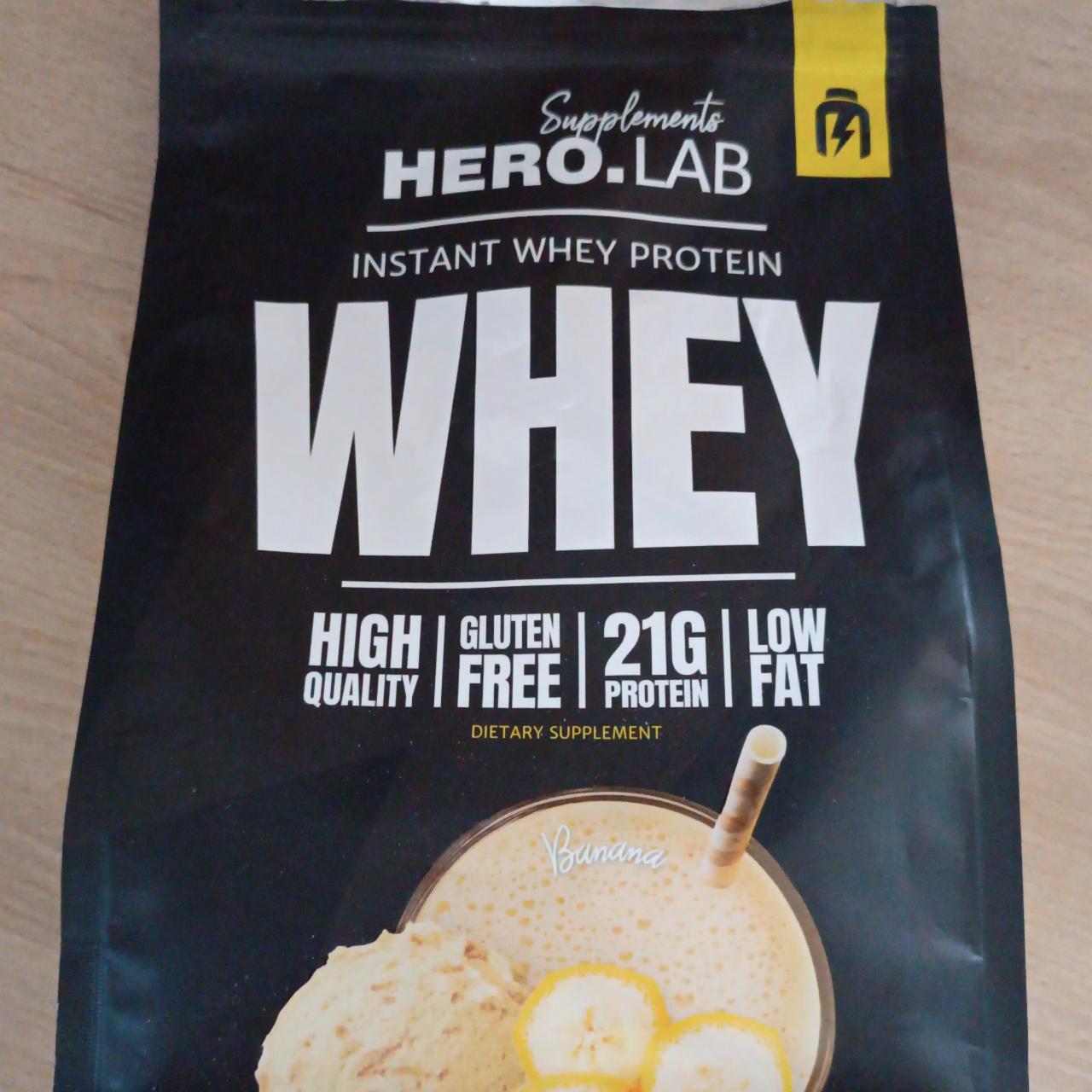 Zdjęcia - Instant whey protein chcolate Hero.Lab