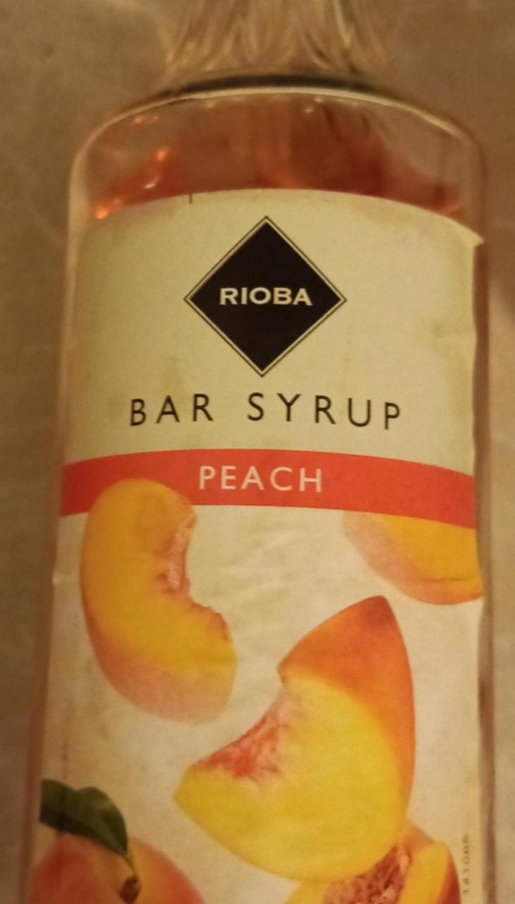 Zdjęcia - Bar syrup Peach Rioba