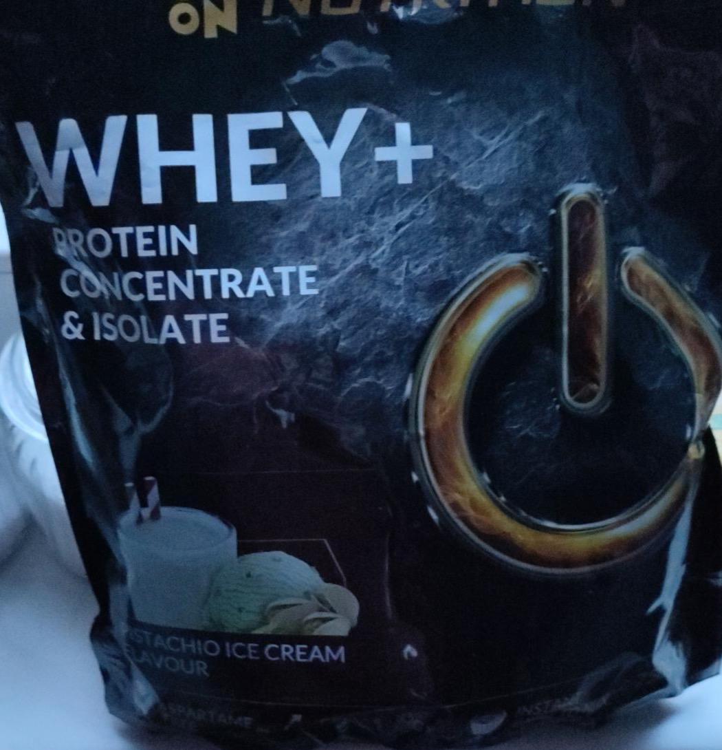 Zdjęcia - Whey+ Protein concentrate & isolate Pistachio Ice cream Go on nutrition