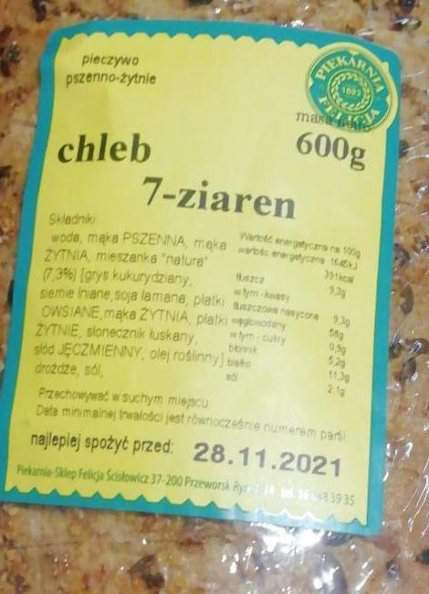 Zdjęcia - Chleb 7 ziaren Felicja