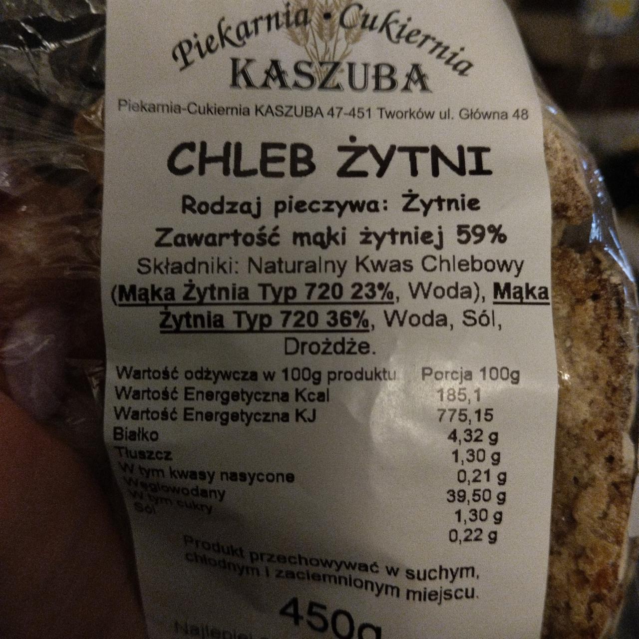 Zdjęcia - Chleb zytni Piekarnia Cukiernia Kaszuba