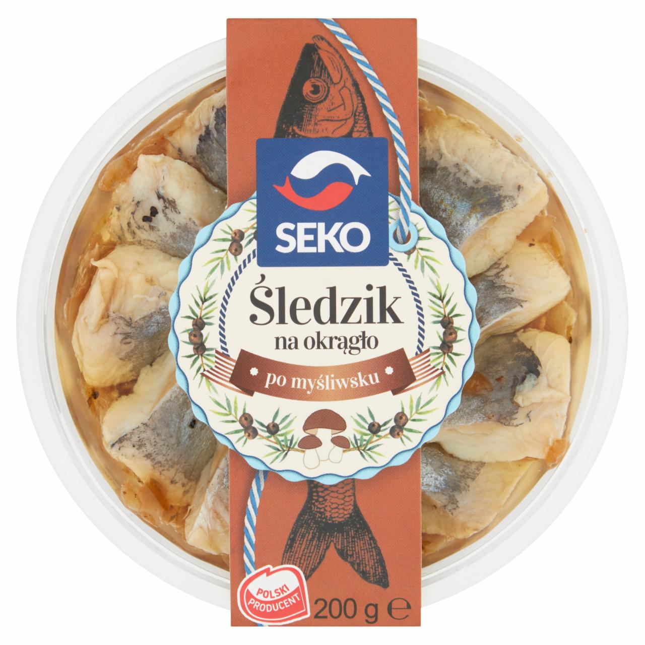 Zdjęcia - Seko Śledzik na okrągło po myśliwsku 200 g