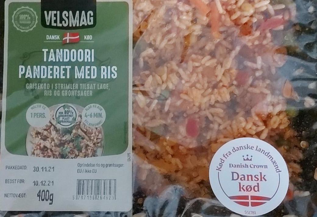 Zdjęcia - Velsmag Tandoori Panderet Med Ris