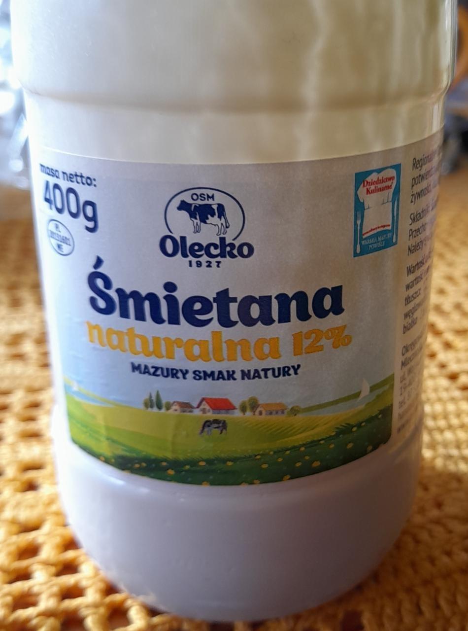 Zdjęcia - Śmietana naturalna 12 % 400 g