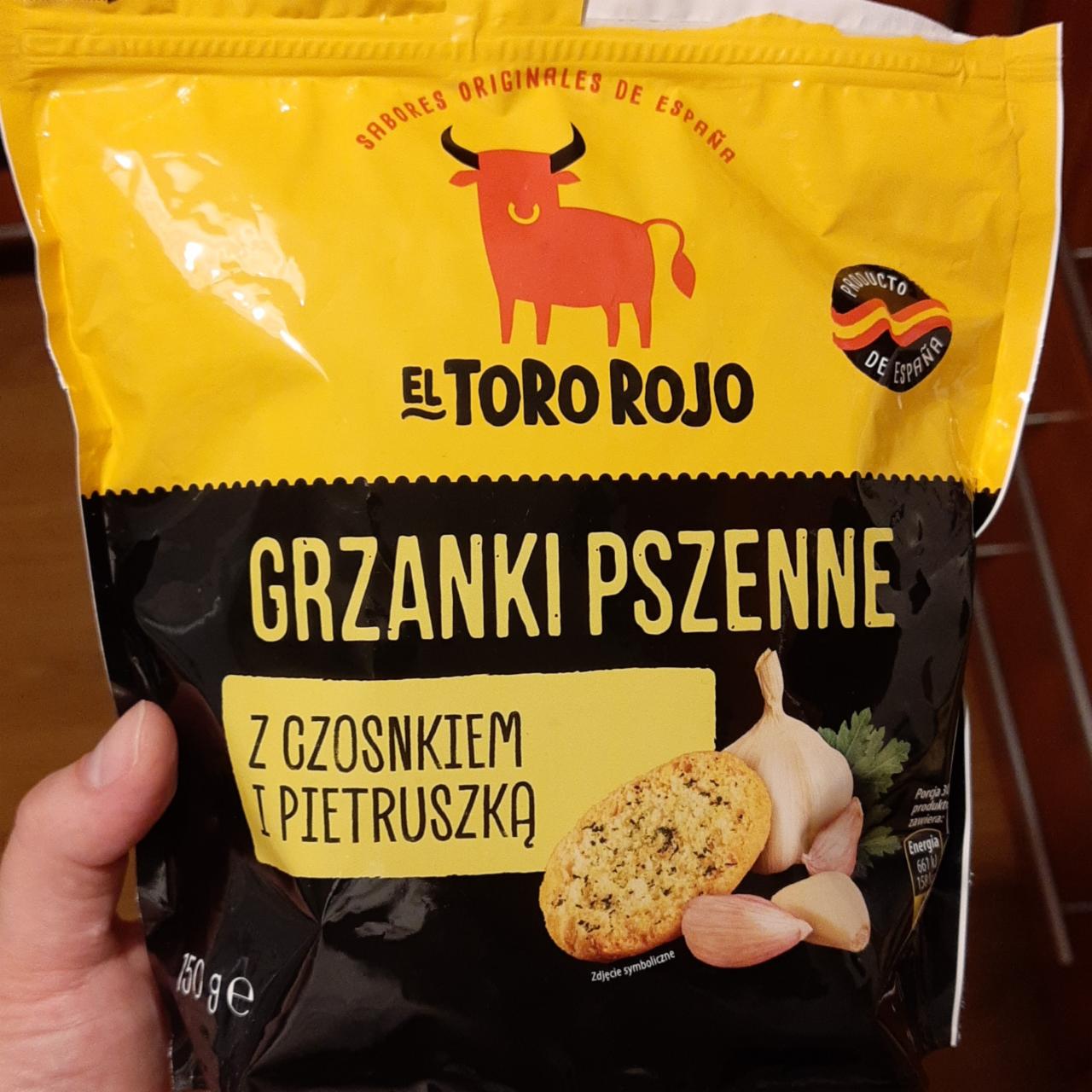 Zdjęcia - Grzanki pszenne z czosnkiem i pietruszką El Toro Rojo