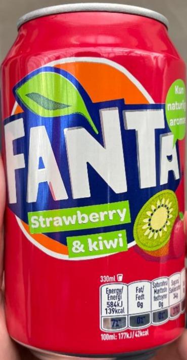 Zdjęcia - Fanta Strawberry & Kiwi