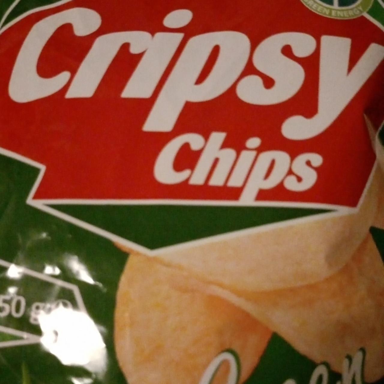 Zdjęcia - Chipsy o smaku zielonej cebulki Cripsy chips