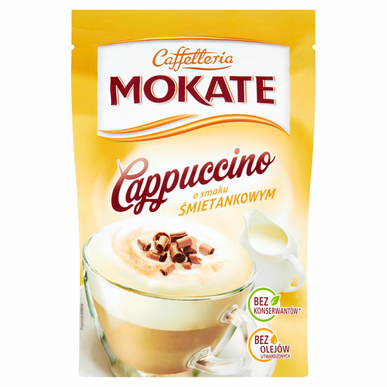 Zdjęcia - Mokate Cappuccino smak śmietankowy 110 g
