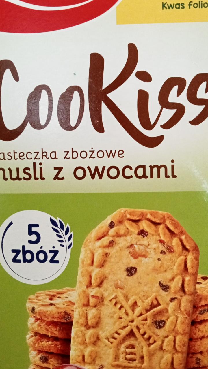 Zdjęcia - Cookiss Ciasteczka zbożowe musli z owocami Sante