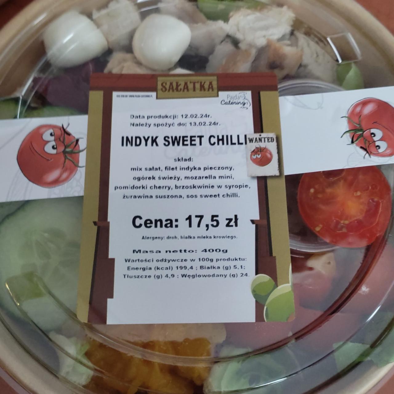 Zdjęcia - Sałatka Indyk Sweet Chilli Payda Catering