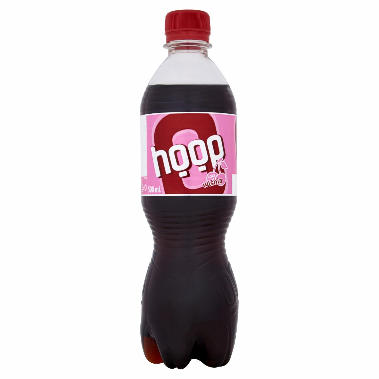 Zdjęcia - Hoop Cola z wiśnią Napój gazowany 500 ml