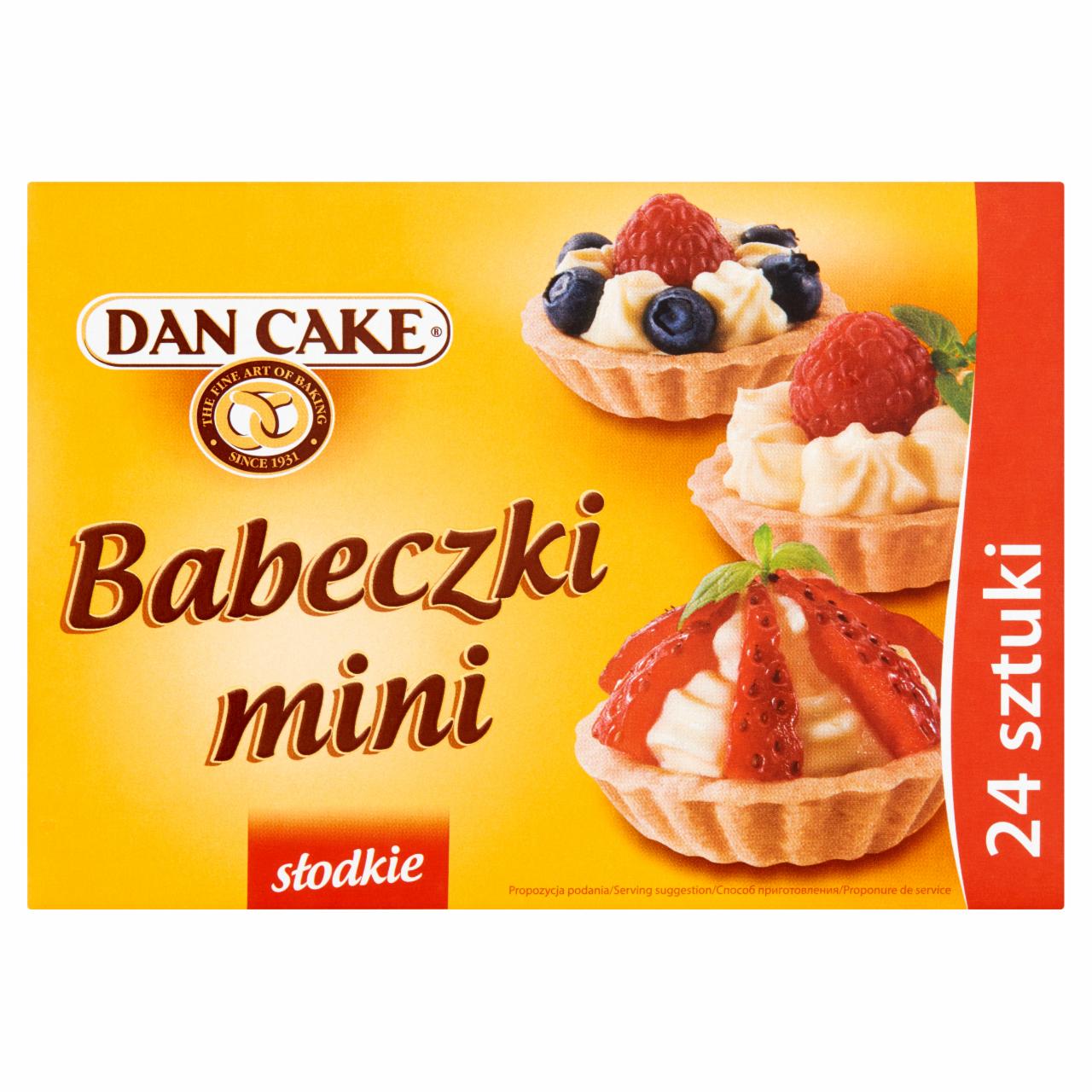Zdjęcia - Dan Cake Babeczki mini słodkie 200 g (24 sztuki)
