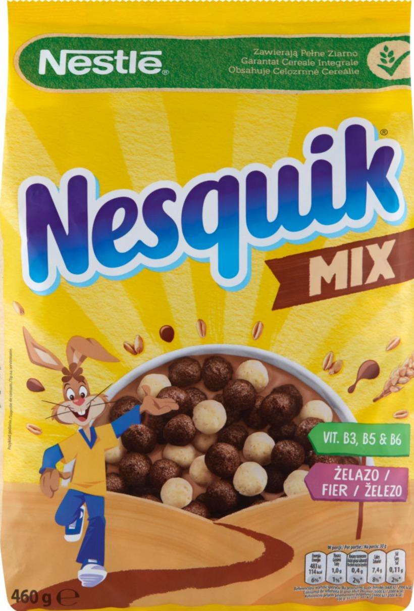 Zdjęcia - Nestlé Nesquik Mix Płatki śniadaniowe 460 g