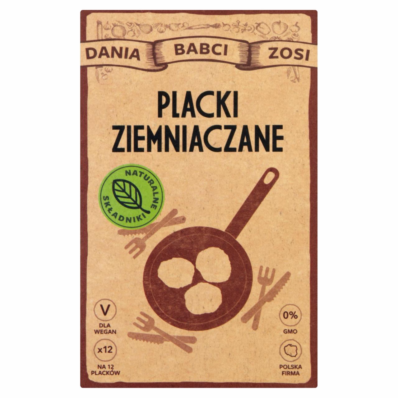 Zdjęcia - Dania Babci Zosi Placki ziemniaczane 200 g (2 x 100 g)