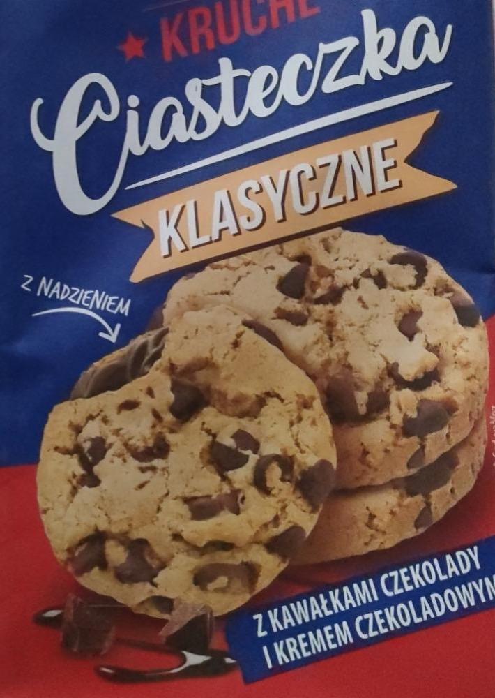 Zdjęcia - Kruche Ciasteczka z kawałkami czekolady i kremem czekoladowym Choco Charlie