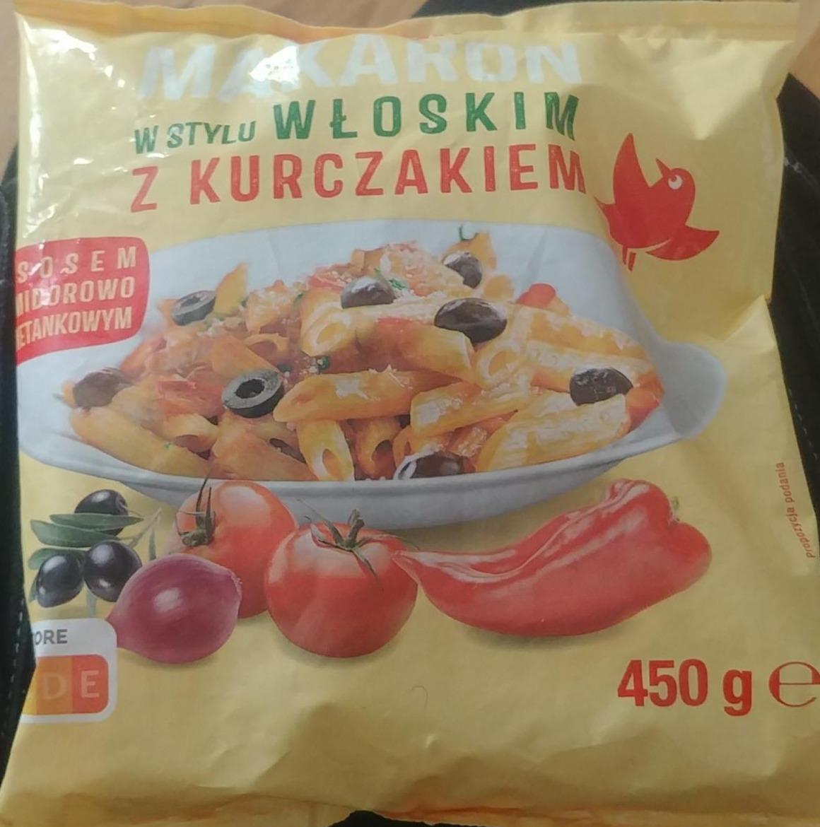 Zdjęcia - makaron w stylu włoskim z kurczakiem Auchan