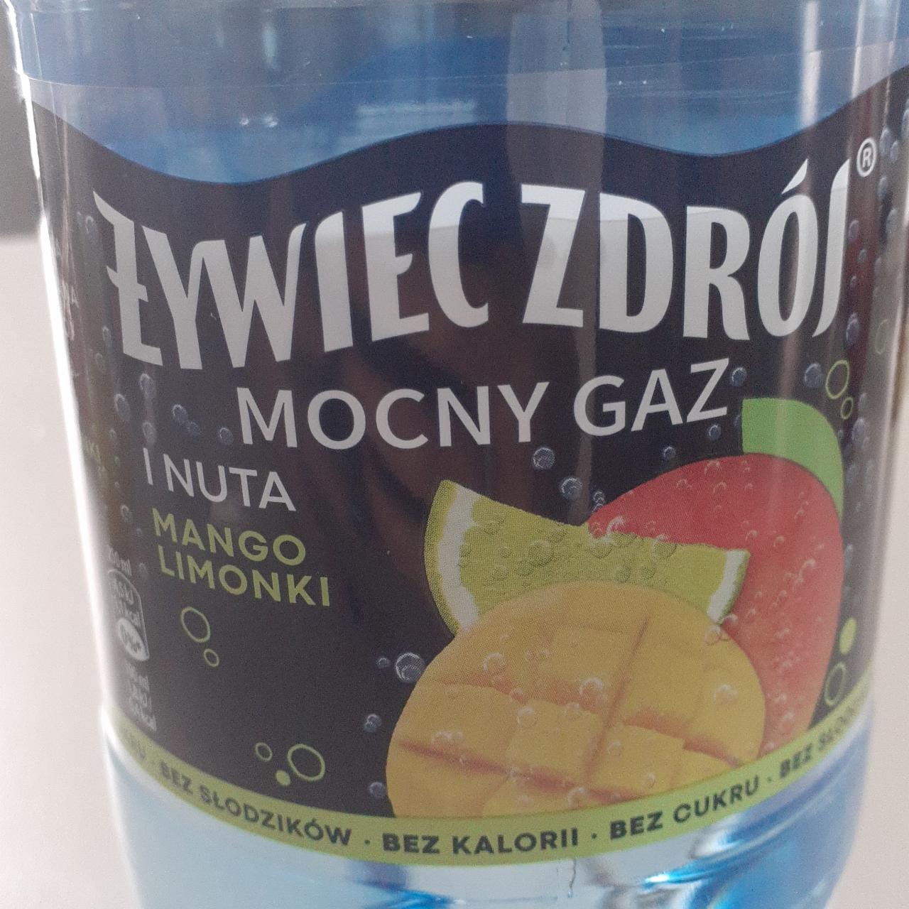 Zdjęcia - Żywiec Zdrój mocny gaz i nuta mango limonki