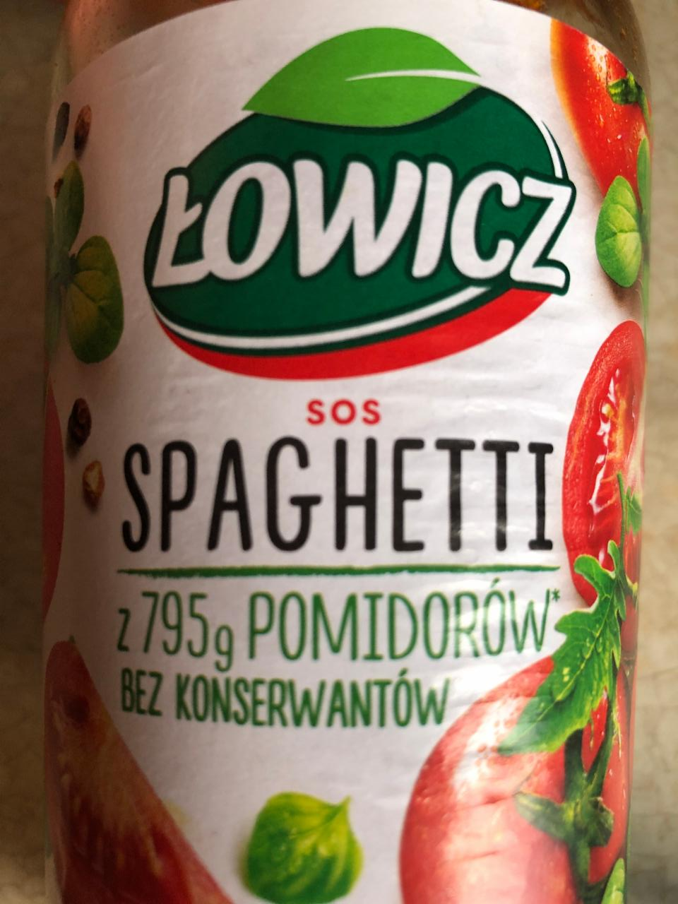 Zdjęcia - Sos spaghetti Łowicz