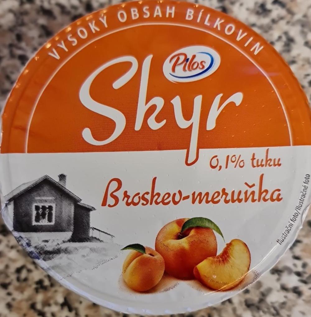 Zdjęcia - Skyr Broskev-meruňka Pilos