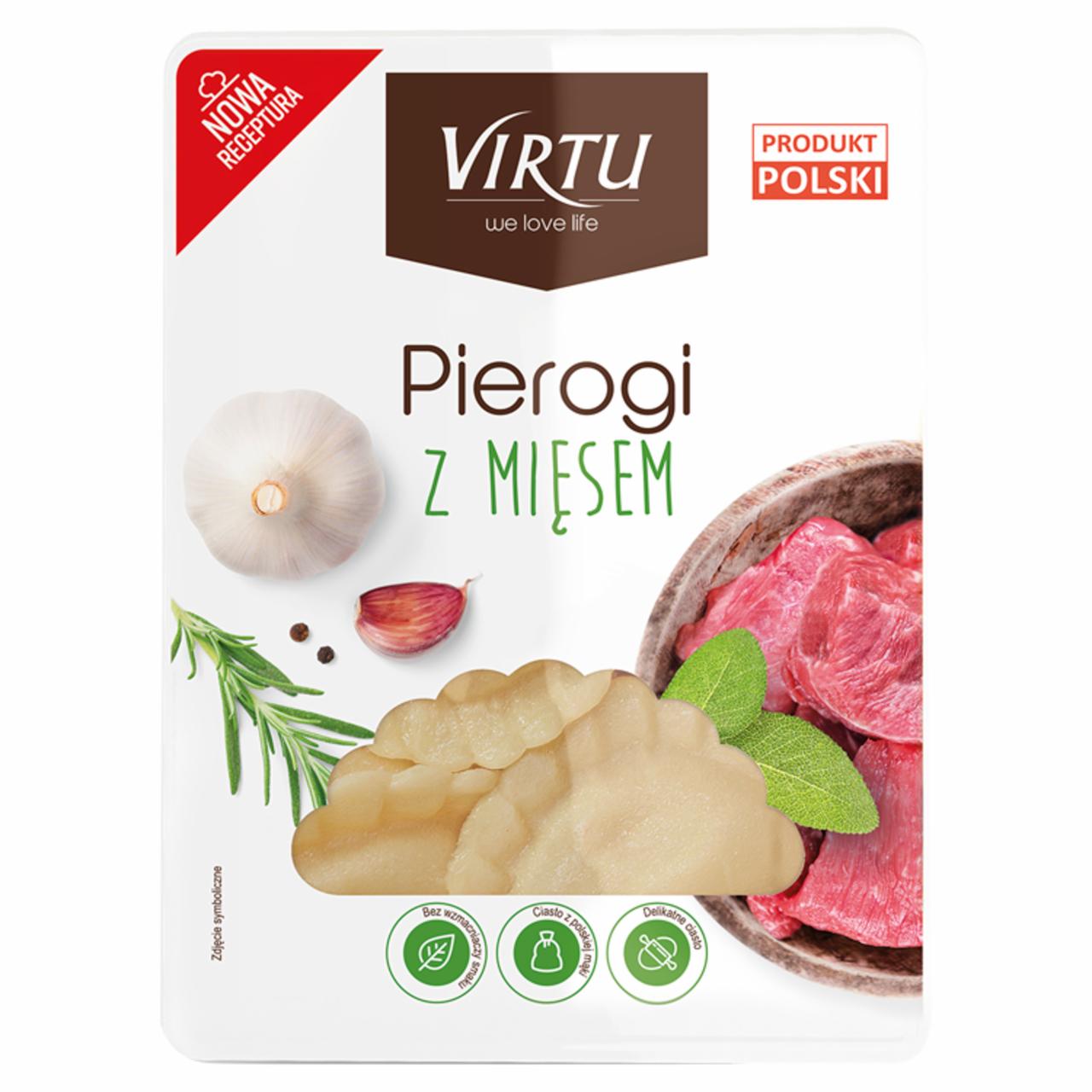 Zdjęcia - Virtu Pierogi z mięsem 1 kg