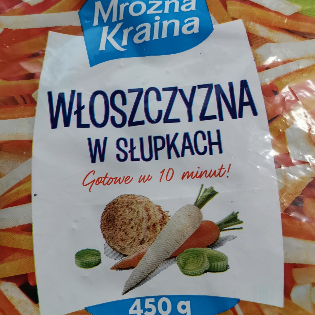 Zdjęcia - Włoszczyzna w słupkach Mroźna Kraina