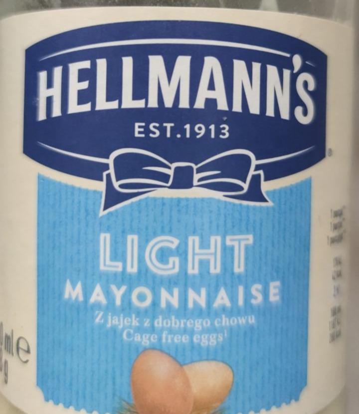 Zdjęcia - majonez light mayonnaise Hellmann’s