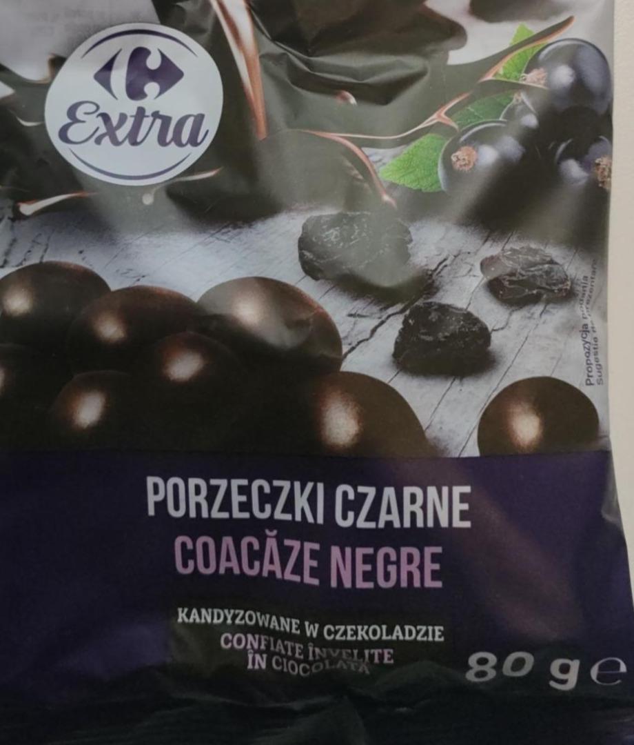 Zdjęcia - Porzeczki czarne kandyzowane w czekoladzie Carrefour Extra