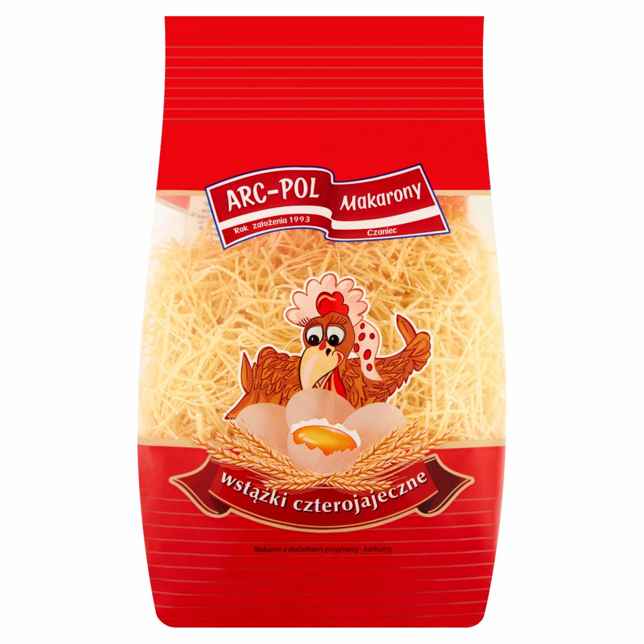 Zdjęcia - Makaron czterojajeczny wstążka cienka 500 g