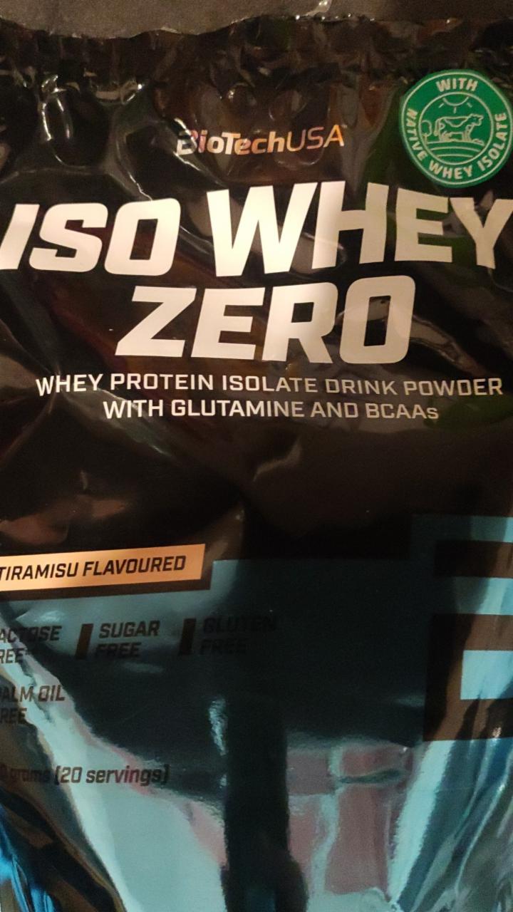 Zdjęcia - BioTechUSA ISO Whey Zero tiramisu