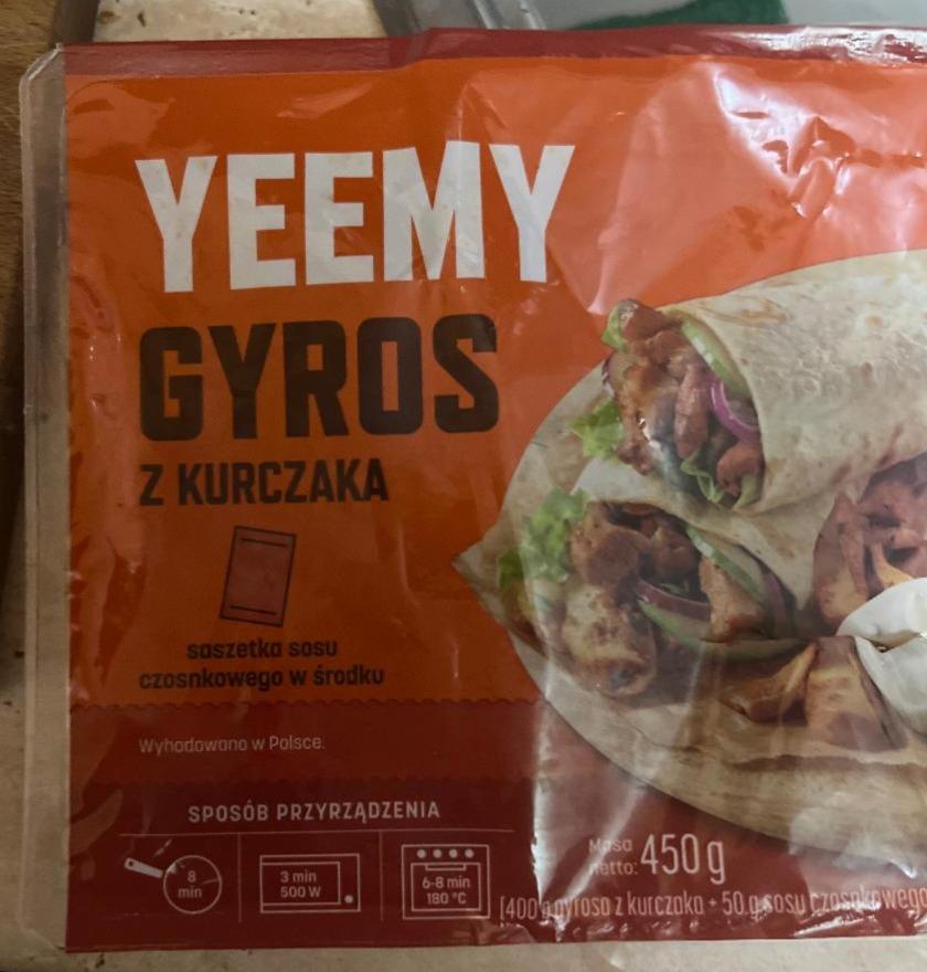 Zdjęcia - Gyros z kurczaka Yeemy