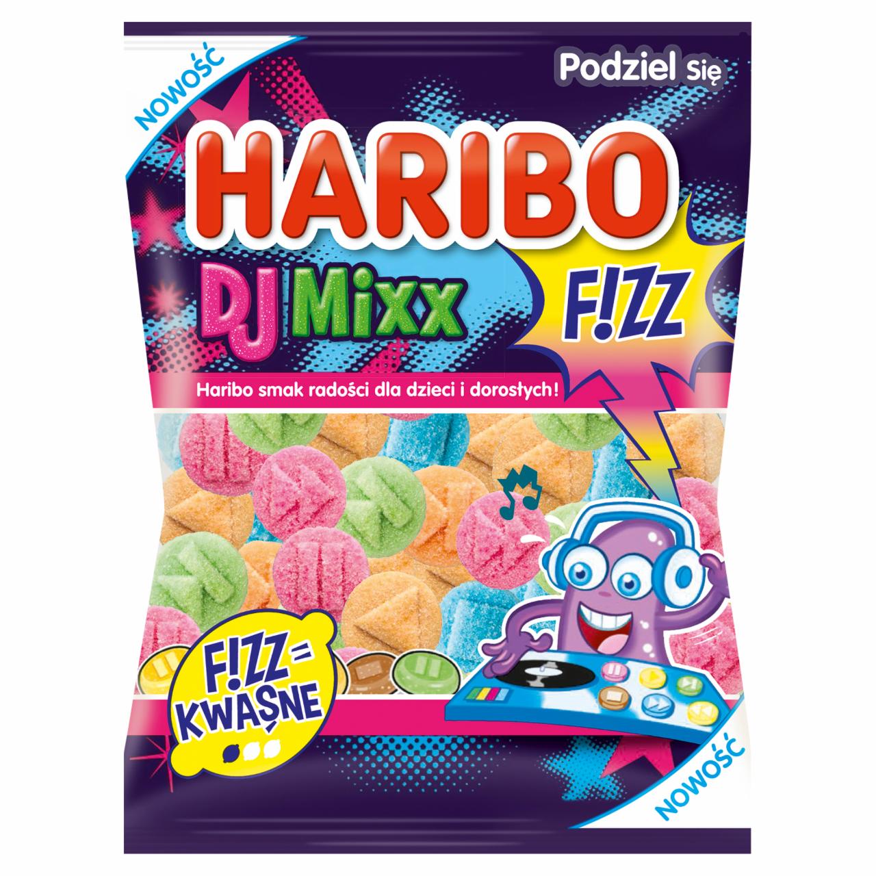 Zdjęcia - Haribo Fizz DJ Mixx Żelki owocowe 175 g