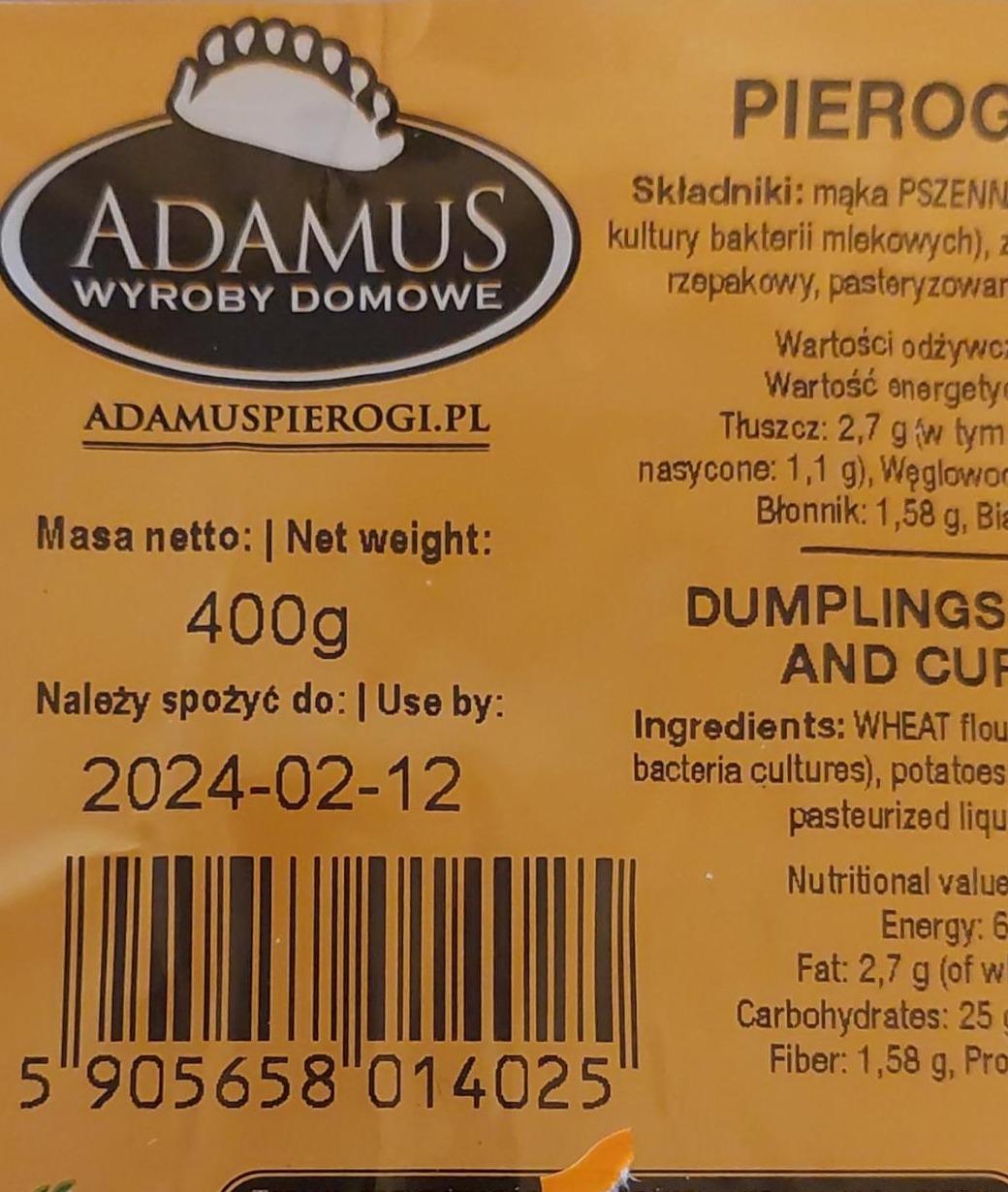 Zdjęcia - Pierogi ruskie Adamus