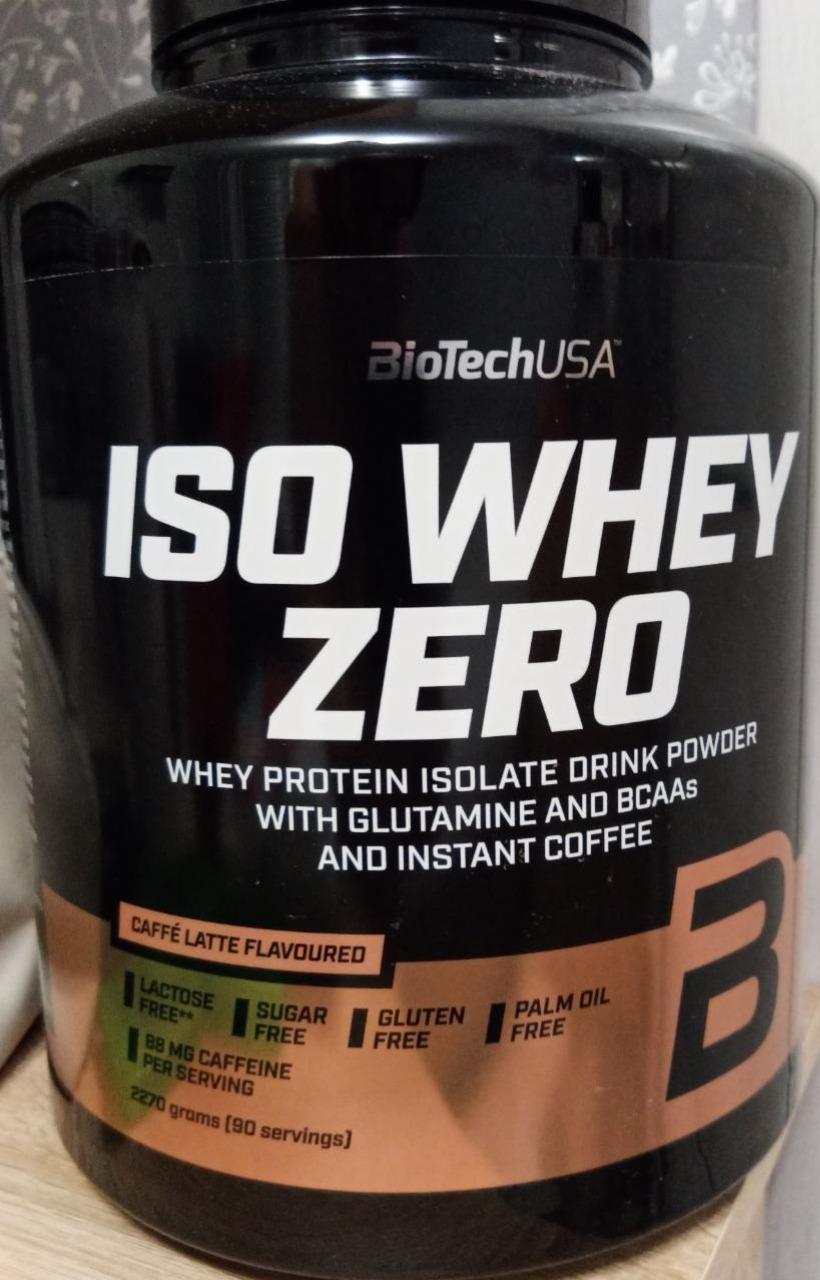 Zdjęcia - ISO Whey Zero Caffé Latte Biotech USA