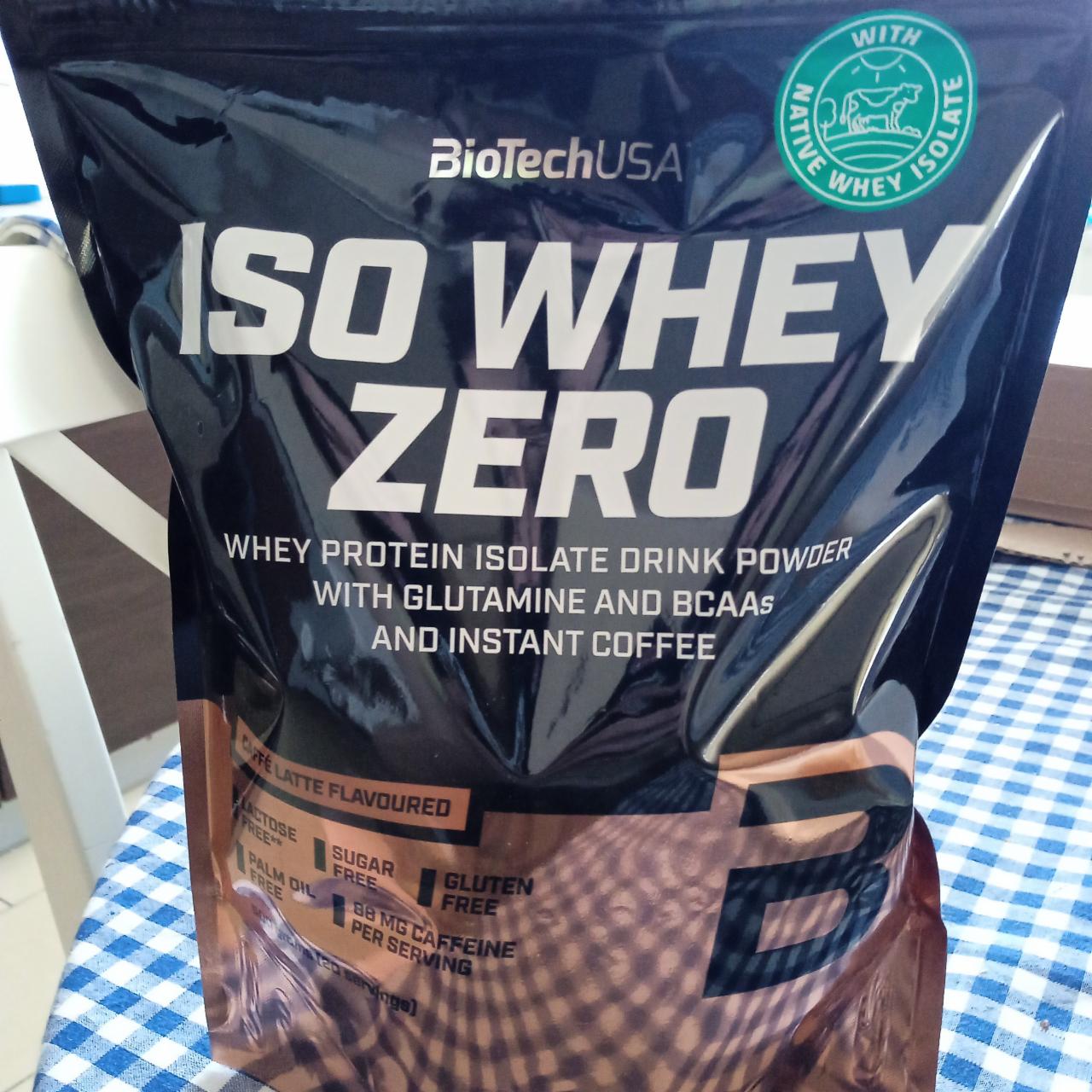 Zdjęcia - ISO Whey Zero Caffé Latte Biotech USA