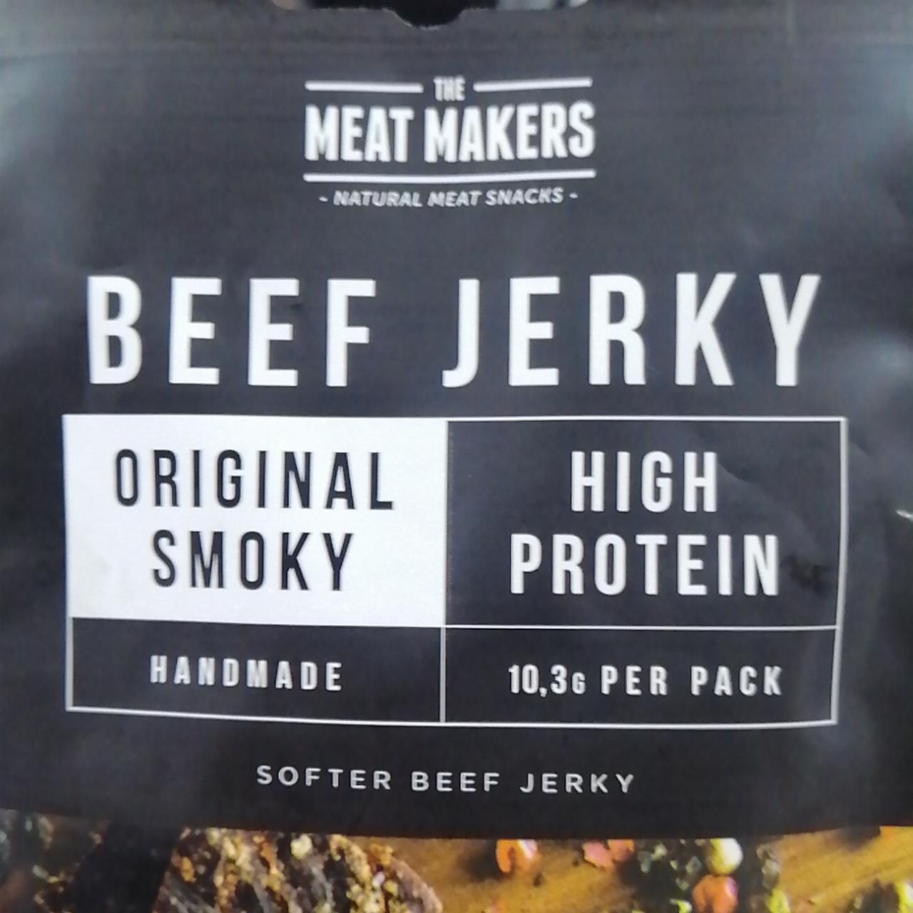 Zdjęcia - Beef Jerky The Meat Makers Original Smoky