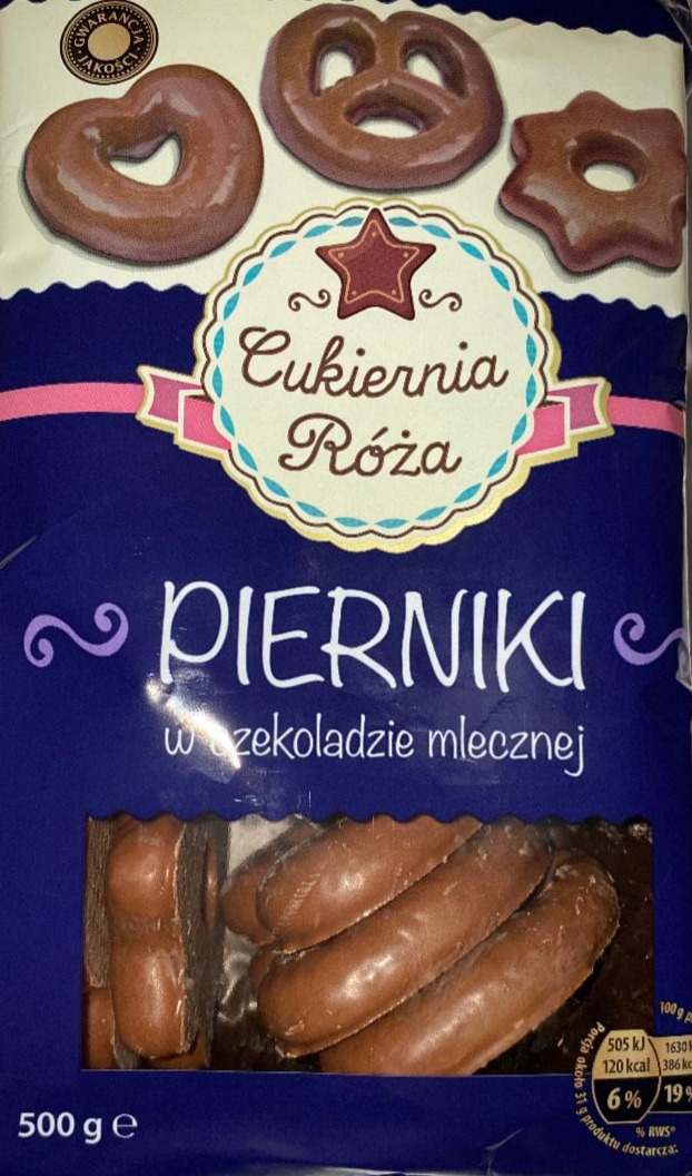 Zdjęcia - Pierniki w czekoladzie mlecznej Cukiernia Róża