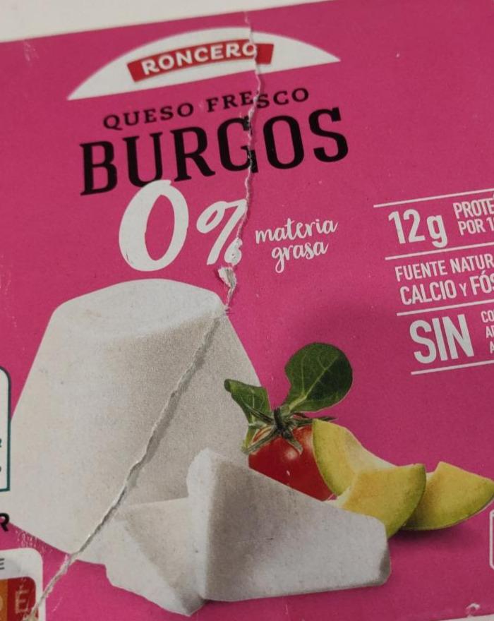 Zdjęcia - queso fresco Burgos 0%