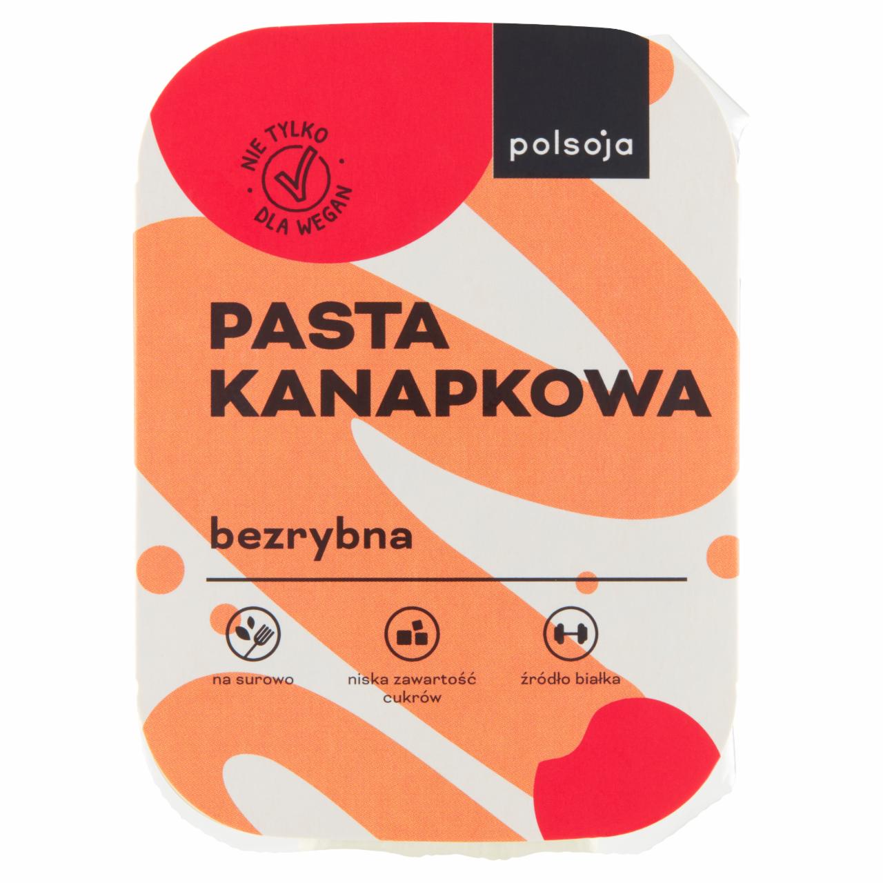 Zdjęcia - Polsoja Pasta kanapkowa bezrybna 125 g