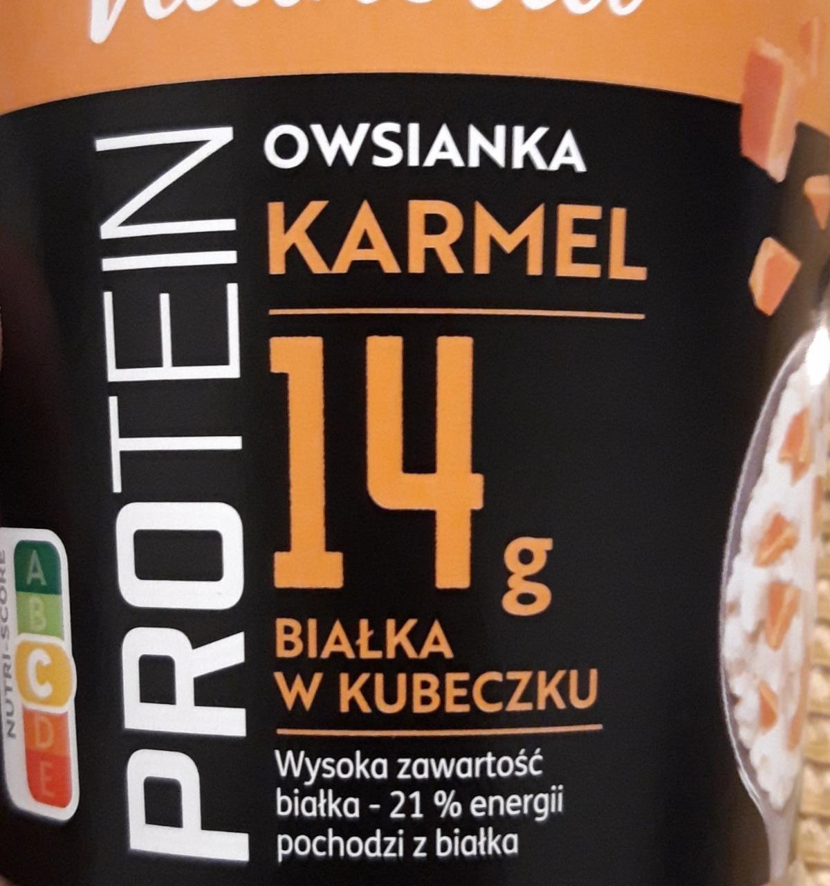 Zdjęcia - owsianka karmel 14g białka