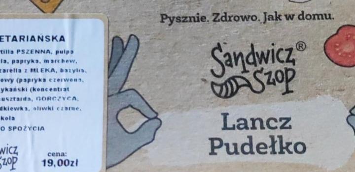 Zdjęcia - Quesadilla wegetariańska Sandwicz szop