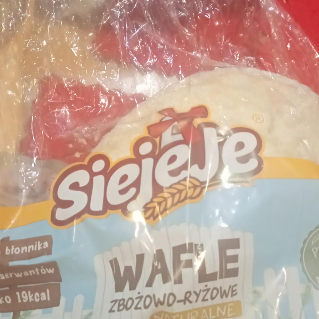 Zdjęcia - wafle zbożowo-ryżowe naturalne Sieje