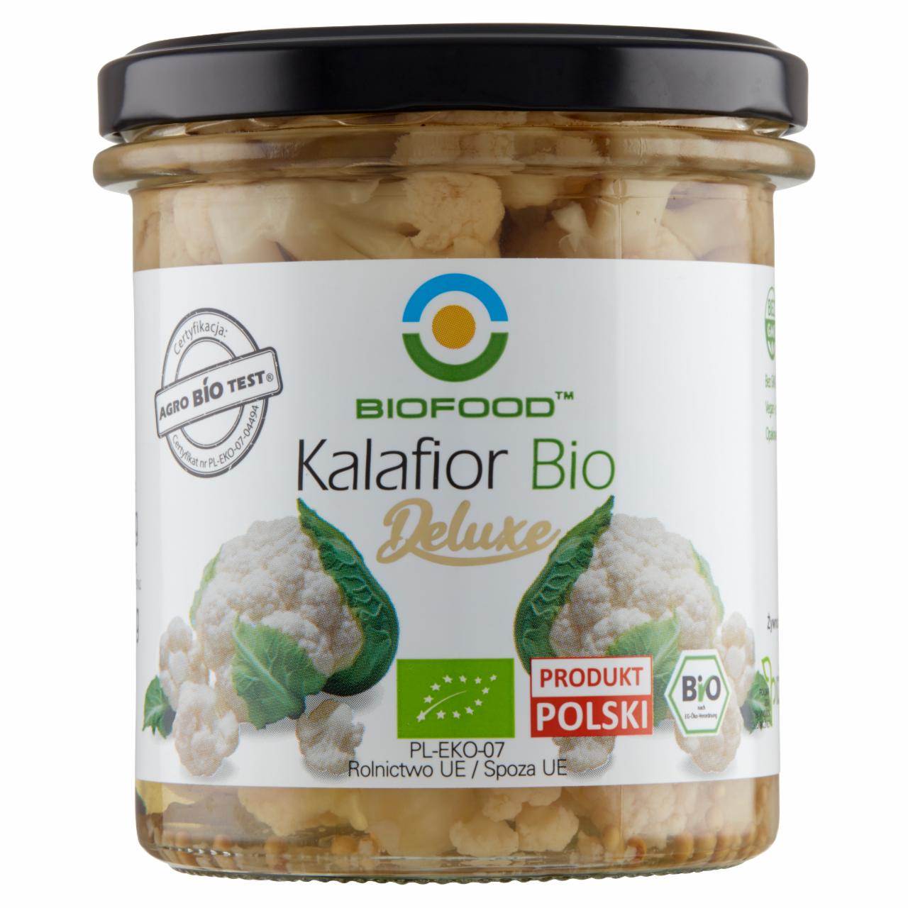 Zdjęcia - BioFood Kalafior Bio Deluxe 340 g