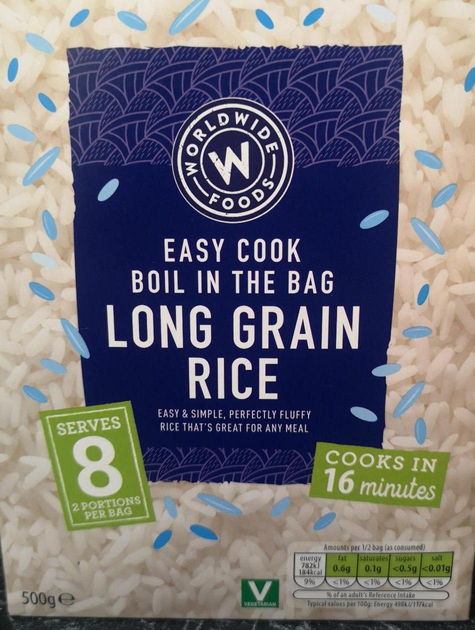 Zdjęcia - Long grain rice Worldwide foods