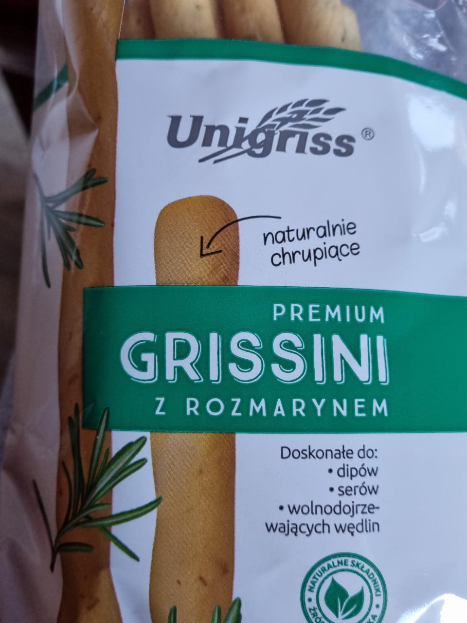 Zdjęcia - Premium grissini z rozmarynem Unigriss